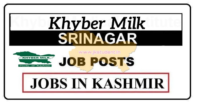 KHYBER MILK JOBS RECRUITMENT 2021 APPLY ONLY FOR VARIOUS POSTS