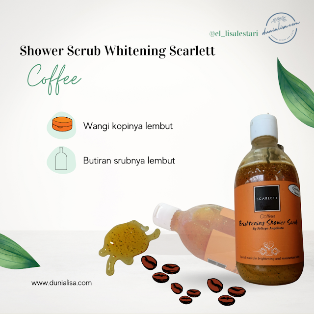 shower scrub coffee