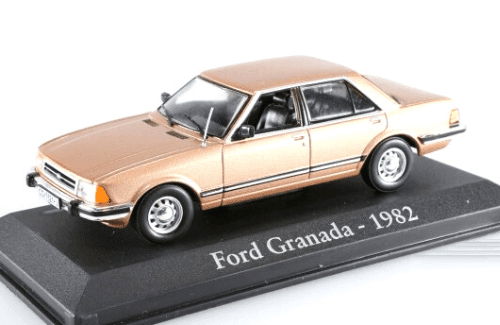 coleccion clasicos inolvidables 1:43 rba, ford granada 1:43