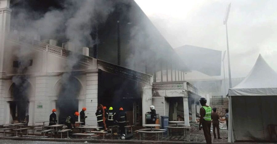 The cause of the explosion in the Colombo building has been revealed