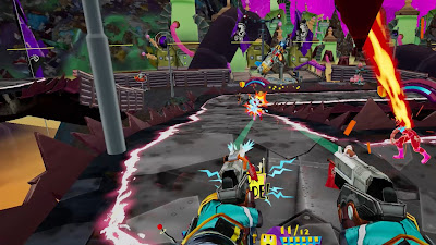 Captain ToonHead vs the Punks from Outer Space game screenshot