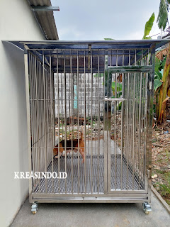 Model Berbagai Macam Kandang Anjing Bahan Stainless