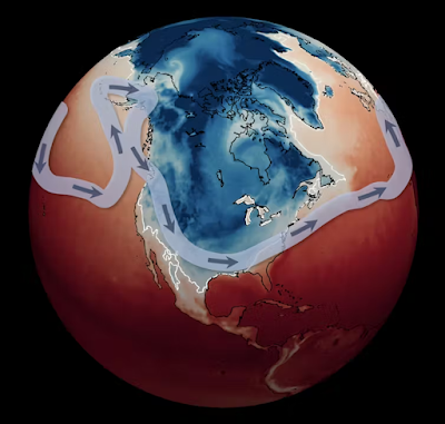 Global warming causing extreme winters