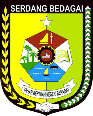 Logo / Lambang Kabupaten Serdang Bedagai - Latar (Background) Putih & Transparent (PNG)