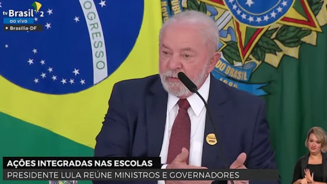 Lula: "Não pode ter vídeo nas redes ensinando criança a usar arma"