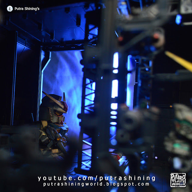 Evening at Base in Earth | Cute Gundam Base (CG Domain Base Review) by Putra Shining