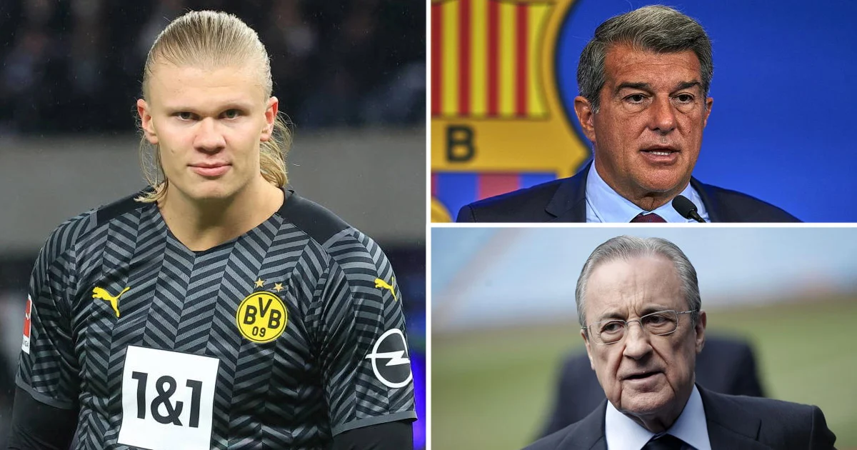 Transfer journalist gives update on Haaland names Barca and 2 other main competitors