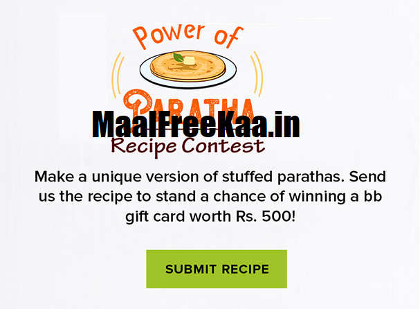 Power Of Paratha Recipe Contest Win Prizes