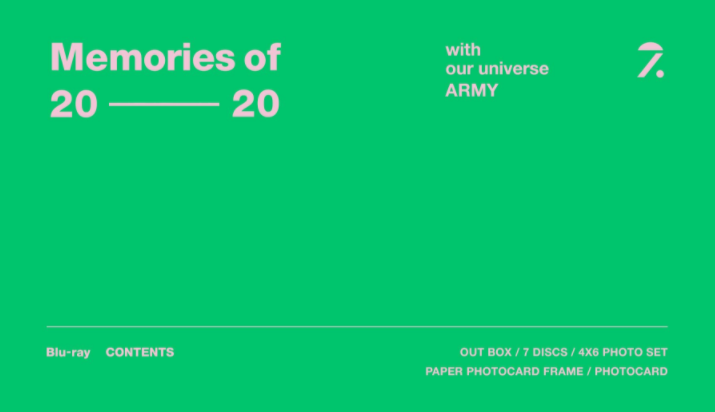 📁 BTS MEMORIES OF 2020 (Sub Español)