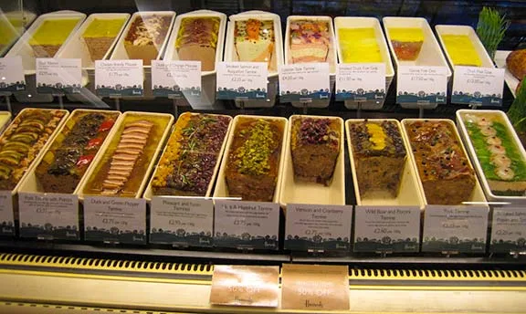 Pate counter in Harrods food hall