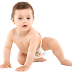 Cute Little Baby Sitting Transparent Image 