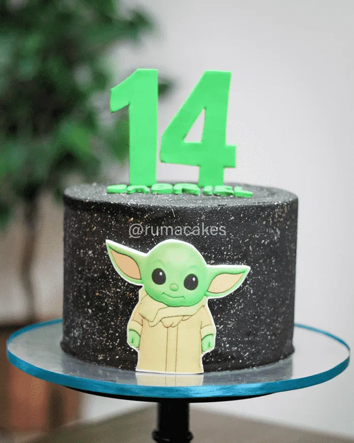 yoda cake