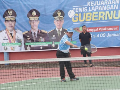 Gubernur Jambi Al Haris Ajak Pemangku Kepentingan Tingkatkan Prestasi Tenis