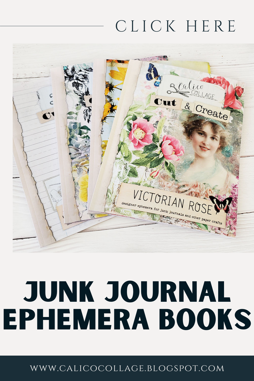 Junk Journal Ephemera Books