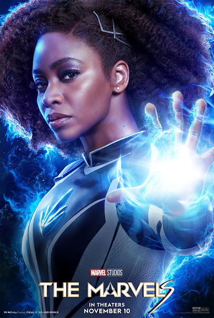 Monica Rambeau Marvels Movie Character Poster