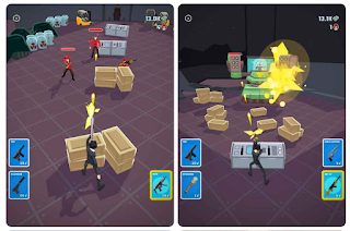 Screenshots of the Agent Action apk for Android.