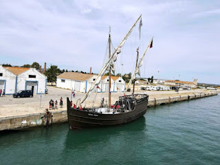 Caravela Vera Cruz está aberta ao público no porto de Vila Real de Santo António até sexta-feira