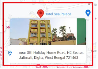 Hotel Sea Palace Map