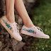 20 free embroidered shoes design idea for women