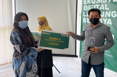 Ucapan.Store Raih Runner-Up pada Gelaran Lampung Milenial Digital Festival 2021