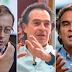 1o. Gustavo Petro, 2. Fico Gutierrez y 3o. Sergio Fajardo