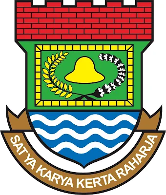 Logo / Lambang Kabupaten Tangerang - Latar (Background) Putih & Transparent (PNG)