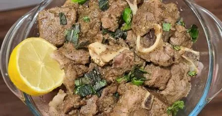 how to make namkeen gosht