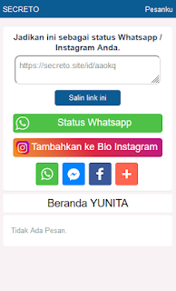 secreto site pesan rahasia