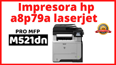  Impresora HP a8p79a laserjet  pro MFP M521DN/ Impresora Todo en uno HP LASERJET M521DN