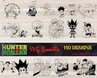 6 Free Hunter × Hunter SVG Files For You