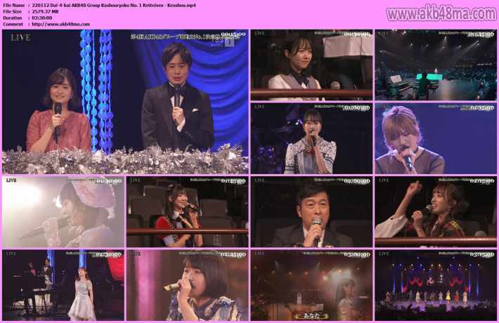 220112 第4回AKB48グループ歌唱力