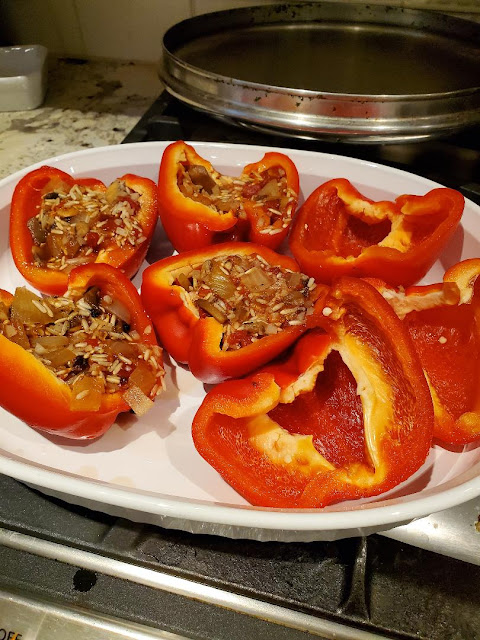 vegan stuffed peppers