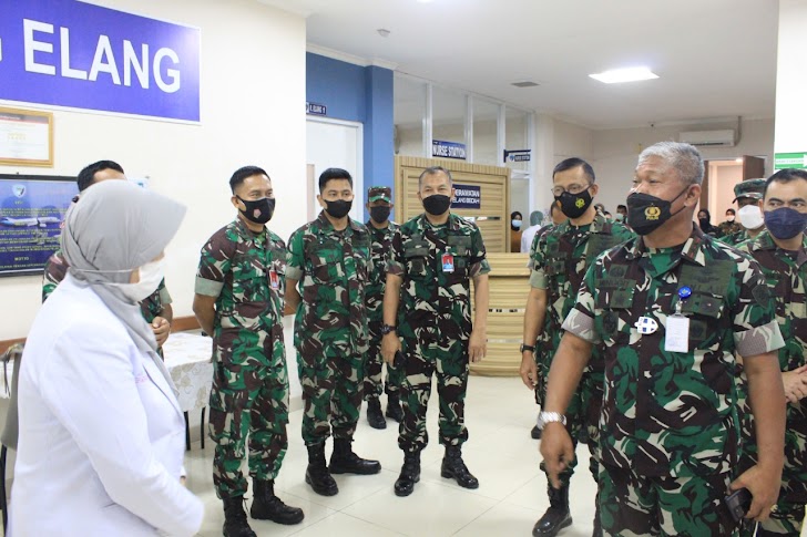 INILAH Pangkoopsau II, Kunjungi Rumah Sakit Angkatan Udara dr. Dody Sardjoto