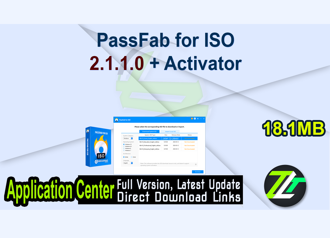 PassFab for ISO 2.1.1.0 + Activator