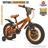 sepeda bmx anak pacific ventura transformers fat tire kids bike
