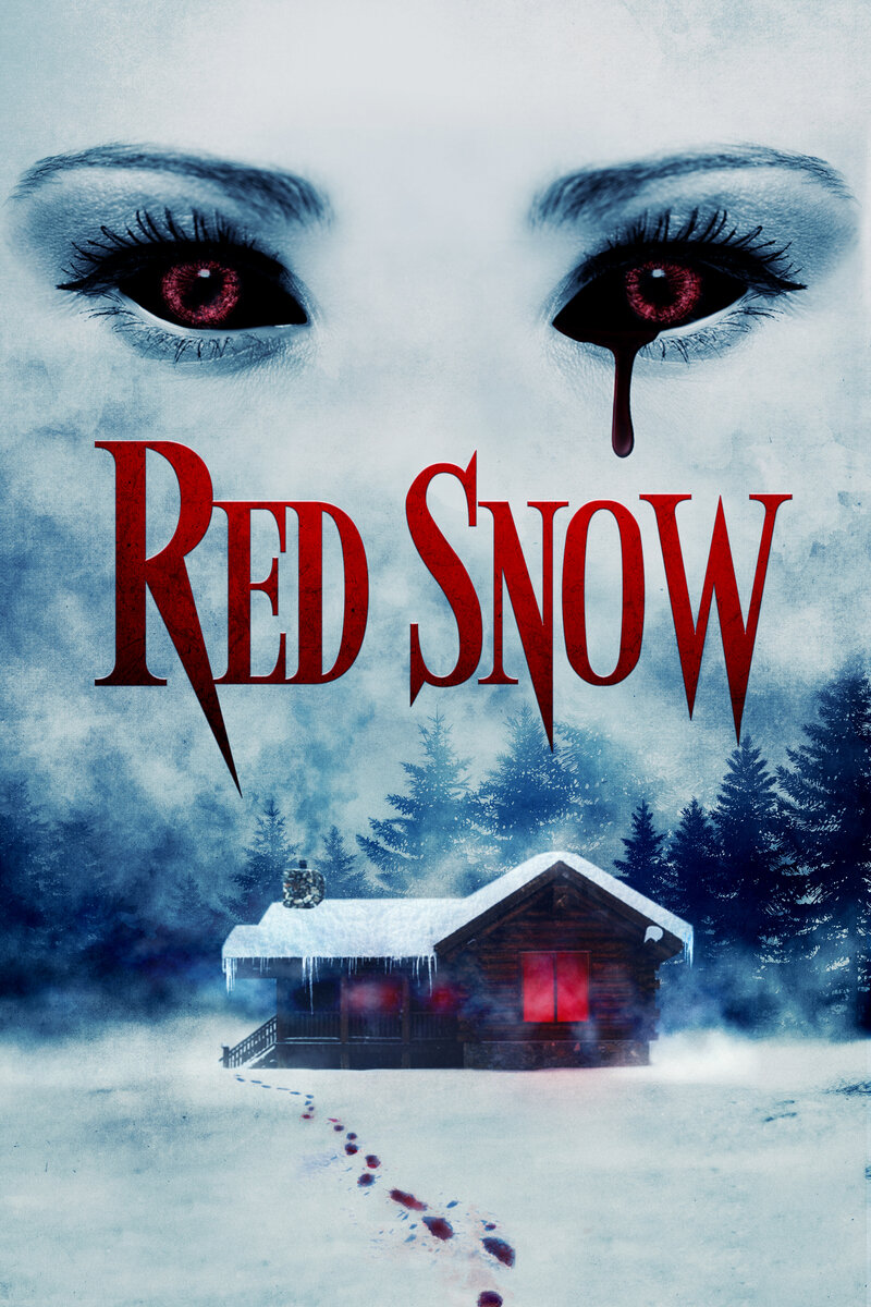 red snow poster