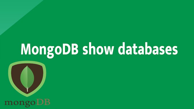 MongoDB show databases