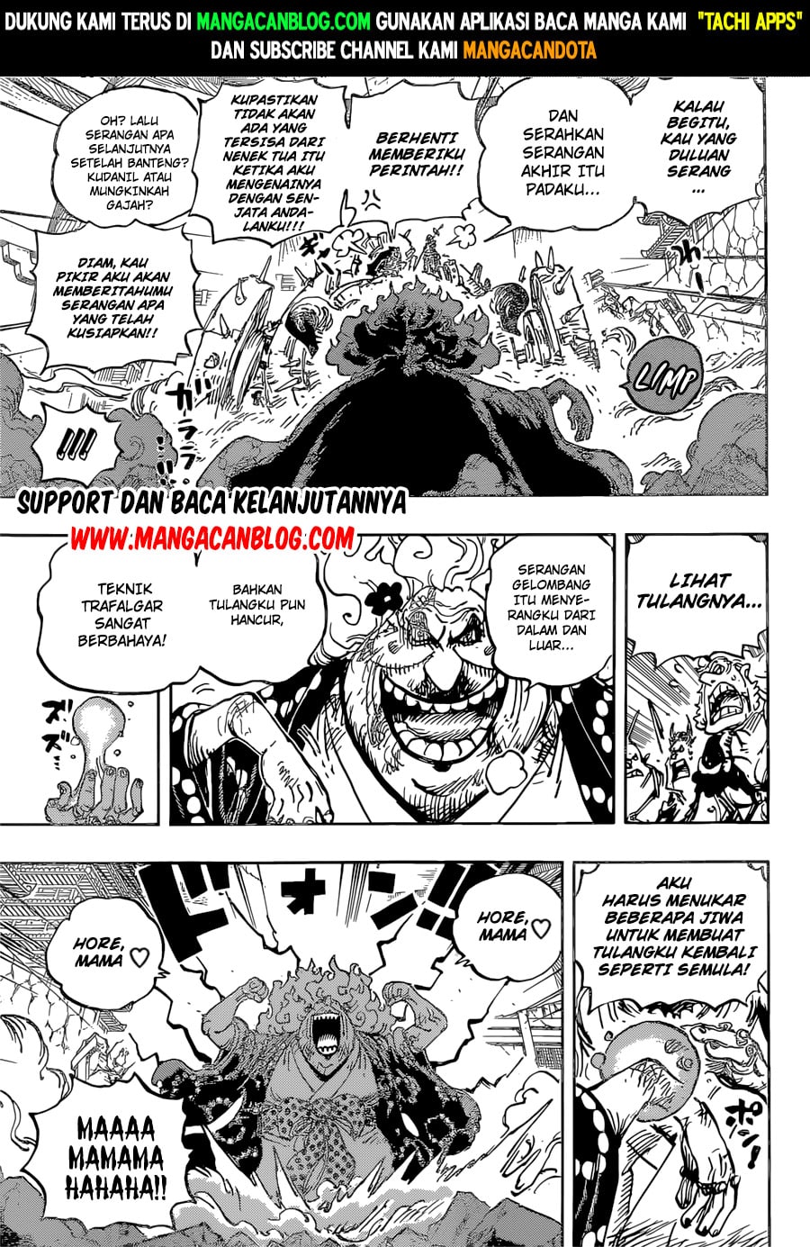 Manga One Piece Chapter 1039 Bahasa Indonesia