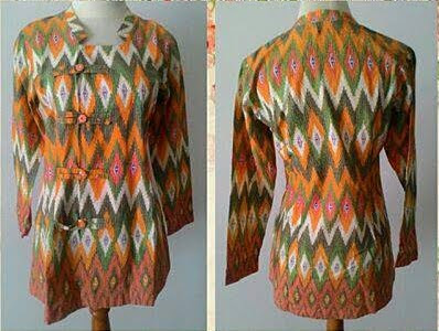 Baju batik kantor wanita