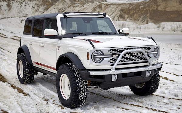 Ford Bronco Wimbledon White será leiloado por instituição do Papa