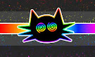 neon cat