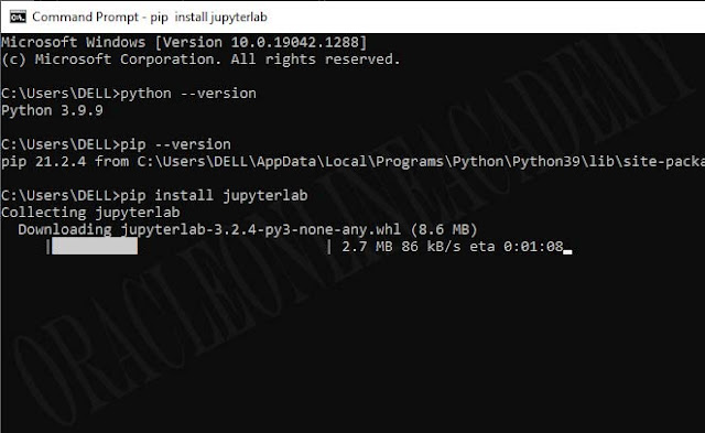 pip install jupyterlab