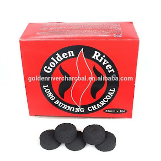 Golden River Quick Light Coals | SHisha shop