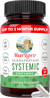 MaryRuth Organics Serrapeptase Enzymes Capsules