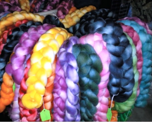 Dyed Roving