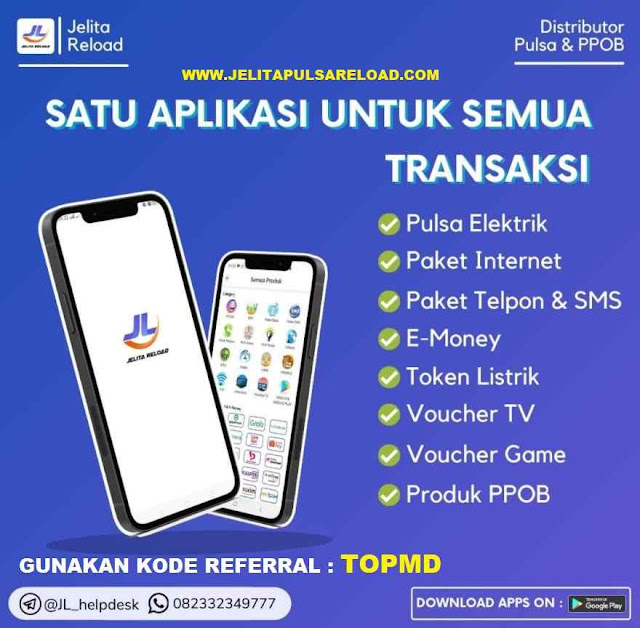 jelita reload, jelita pulsa, jelita pulsa reload, aplikasi jelita reload, aplikasi jual pulsa termurah, aplikasi jual pulsa banyak bonus, server jelita reload, agen pulsa termurah, agen pulsa murah 4500, agen pulsa murah 3500, website resmi jelita reload, CV. Cahaya Multi Solution, kode referral jelita reload, jelita reload mpn, pulsa murah all operator, aplikasi agen pulsa murah, beli pulsa online gratis, daftar jelita reload