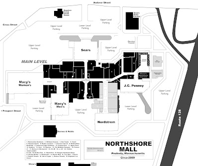 Natick Mall Directory & Map