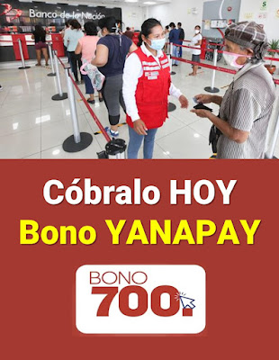 Bono 700 Lista de beneficiarios Yanapay MARZO 2022