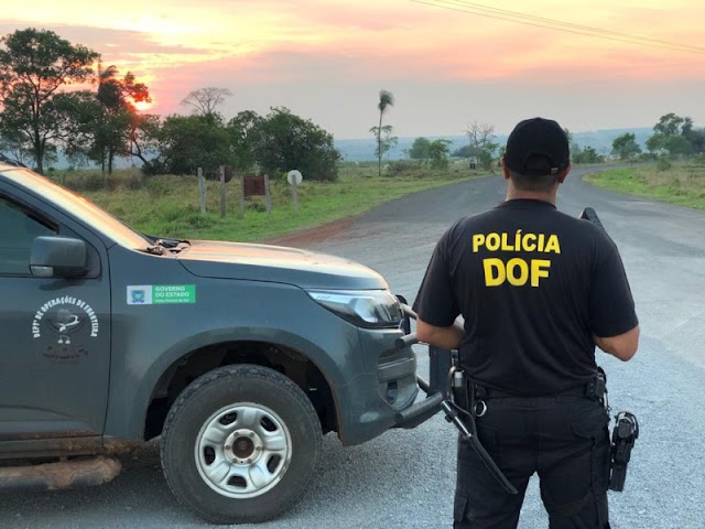 Fuga fracassada: DOF captura evadido que tentou escapar em Itaquiraí