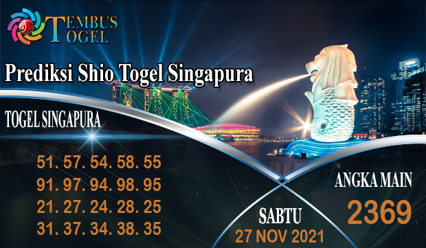 Prediksi Shio Togel Singapura, Sabtu 27 November 2021